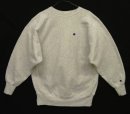 画像: 90'S CHAMPION 刺繍タグ リバースウィーブ グレー USA製 (VINTAGE) 「Sweat Shirt」入荷しました。