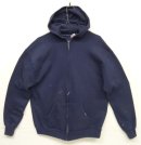 画像: 80'S JERZEES by RUSSELL アルミジップ フルジップ スウェットパーカー ネイビー USA製 (VINTAGE) 「Parka」入荷しました。