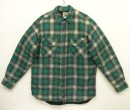 画像: 90'S OZARK TRAIL 裏地キルティング プリントネル ワークシャツ チェック柄 (VINTAGE) 「L/S Shirt」入荷しました。