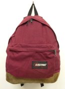 画像: 80'S EASTPAK 旧タグ ボトムレザー ナイロン バックパック バーガンディ USA製 (VINTAGE) 「Bag」入荷しました。