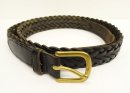 画像: 90'S LL Bean "SOLID BRASSバックル" メッシュレザーベルト ブラック USA製 (VINTAGE) 「Accessorie」入荷しました。