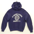 画像: 70'S ST JOSEPH'S HOSPITAL ラグランスリーブ スウェット パーカー ネイビー USA製 (VINTAGE) 「Parka」入荷しました。