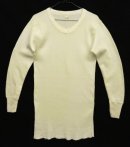 画像: 70'S J.C.PENNEY コットン/ポリ サーマル 長袖 Tシャツ オフホワイト USA製 (VINTAGE) 「T-Shirt」入荷しました。