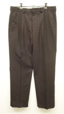 画像: 90'S PENDLETON ツープリーツ スラックス TALONジップ チャコール USA製 (VINTAGE) 「Bottoms」入荷しました。