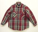 画像: 80'S FIVE BROTHER 三角タグ 裏地キルティング ヘビーフランネル ワークシャツ チェック柄 USA製 (VINTAGE) 「L/S Shirt」入荷しました。
