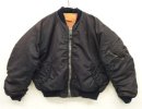 画像: 90'S ALPHA INDUSTRIES "MA-1" フライトジャケット フェードブラック (VINTAGE) 「Jacket」入荷しました。