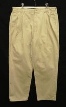 画像: 90'S RALPH LAUREN ツープリーツ チノパンツ ベージュ (VINTAGE) 「Bottoms」入荷しました。