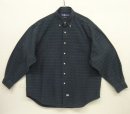画像: 90'S RALPH LAUREN "THE BIG OXFORD" 裾ロゴ刺繍 オックスフォード 長袖 BDシャツ チェック柄 (VINTAGE) 「L/S Shirt」入荷しました。