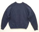 画像: 90'S TULTEX ラグランスリーブ クルーネック スウェットシャツ ネイビー USA製 (VINTAGE) 「Sweat Shirt」入荷しました。