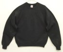 画像: 80'S JERZEES ラグランスリーブ クルーネック スウェットシャツ ブラック USA製 (VINTAGE) 「Sweat Shirt」入荷しました。