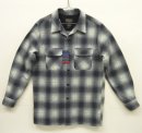 画像: 00'S PENDLETON "BOARD SHIRT" ウール オープンカラーシャツ オンブレチェック (DEADSTOCK) 「L/S Shirt」入荷しました。