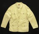 画像: 80'S EURO LEVIS 白タブ カバーオール ナチュラル イタリア製 (VINTAGE) 「Jacket」入荷しました。