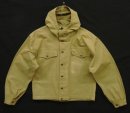 画像: 70'S CASSIN フード付き ショート丈 ワークジャケット riri製ジップ ダークベージュ (VINTAGE) 「Jacket」入荷しました。