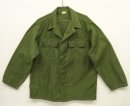 画像: 60'S アメリカ軍 US ARMY "1st MODEL" OG107 コットンサテン ユーティリティシャツ (VINTAGE) 「L/S Shirt」入荷しました。