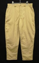 画像: 80'S LL Bean 裏地シャモアクロス ワークパンツ ベージュ TALONジップ USA製 (VINTAGE) 「Bottoms」入荷しました。