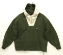 画像: 90'S J.CREW 旧タグ コットン カラーブロック アノラックパーカー ホワイト/オリーブ (VINTAGE) 「Jacket」入荷しました。