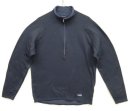 画像: 00'S PATAGONIA 裾ロゴ レギュレーター R1 ハーフジップ ロングスリーブ ダークブルー USA製 (VINTAGE) 「Sweat Shirt」入荷しました。