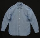 画像: 90'S RALPH LAUREN 丸襟 マチ付き シャンブレーシャツ ブルー (VINTAGE) 「L/S Shirt」入荷しました。
