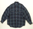 画像: 90'S RALPH LAUREN レーヨン100% フラップ付きポケット 長袖 シャツ チェック柄 (VINTAGE) 「L/S Shirt」入荷しました。