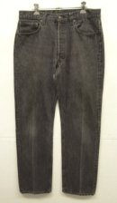画像: 80'S LEVIS 501 デニム 先染めブラック W34L30 USA製 (VINTAGE) 「Bottoms」入荷しました。