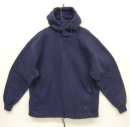 画像: 90'S RUSSELL ATHLETIC "PRO COTTON" トップスナップボタン スウェットパーカー ネイビー USA製 (VINTAGE) 「Parka」入荷しました。