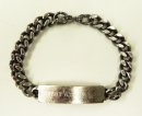 画像: アメリカ軍 US NAVY "U.S.N.刻印入り" IDプレート チェーンブレスレット シルバー (VINTAGE) 「Accessorie」入荷しました。
