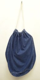 画像: 40'S アメリカ軍 US NAVY デニム ランドリーバッグ インディゴ (VINTAGE) 「Bag」入荷しました。