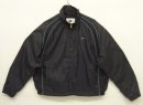 画像: 90'S NIKE 胸ロゴ 裏地メッシュ ライン入り ナイロンジャケット ブラック/チャコール (VINTAGE) 「Jacket」入荷しました。
