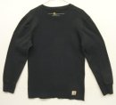 画像: CARHARTT "FORCE" 裾ロゴ サーマル 長袖 Tシャツ ブラック (VINTAGE) 「T-Shirt」入荷しました。