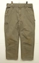 画像: CARHARTT コットンキャンバス ペインターパンツ カーキ W34L30 (VINTAGE) 「Bottoms」入荷しました。