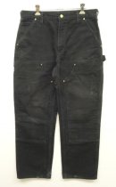 画像: CARHARTT ダブルニー ダック ペインターパンツ ブラック W32L30 USA製 (VINTAGE) 「Bottoms」入荷しました。
