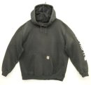 画像: CARHARTT 袖プリント スウェット パーカー フェードブラック (VINTAGE) 「Parka」入荷しました。