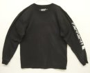 画像: CARHARTT 袖プリント 長袖 Tシャツ ブラック (VINTAGE) 「T-Shirt」入荷しました。
