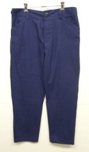 画像: フレンチチャイナ ワークパンツ インディゴ (DEADSTOCK) 「Bottoms」入荷しました。