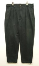 画像: 90'S RALPH LAUREN "ANDREW PANT" ツープリーツ チノパンツ ブラック (VINTAGE) 「Bottoms」入荷しました。