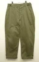 画像: 40'S アメリカ軍 US ARMY M-43 前期モデル フィールドパンツ スレーキHBT ミリタリーグリーン (VINTAGE) 「Bottoms」入荷しました。