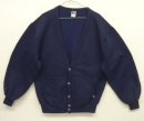 画像: 90'S RUSSELL ATHLETIC スウェット カーディガン ネイビー USA製 (VINTAGE) 「Sweat Shit」入荷しました。