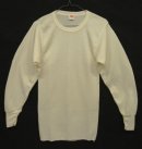 画像: 80'S HANES サーマル 長袖 Tシャツ ホワイト USA製 (DEADSTOCK) 「T-Shirt」入荷しました。