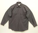 画像: 70'S P-N-H "KORATRON" 長袖 ワークシャツ チャコール USA製 (VINTAGE) 「L/S Shirt」入荷しました。