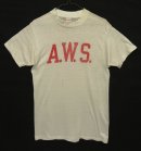 画像: 60'S A.W.S. "STALLION by HEALTHKNIT" シングルステッチ 染み込みプリント 半袖 Tシャツ ホワイト USA製 (VINTAGE) 「T-Shirt」入荷しました。