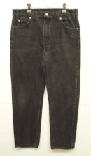 画像: 90'S LEVIS 505 デニム ブラック W36L30 メキシコ製 (VINTAGE) 「Bottoms」入荷しました。