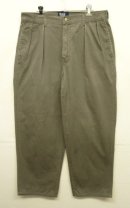 画像: 90'S RALPH LAUREN "ボックスロゴ" ツープリーツ チノパンツ カーキ USA製 (VINTAGE) 「Bottoms」入荷しました。