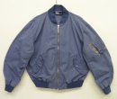 画像: 90'S RALPH LAUREN 三角タグ ポプリン L-2B フライトジャケット ブルー (VINTAGE) 「Jacket」入荷しました。