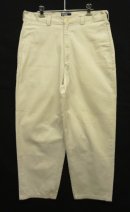 画像: 90'S RALPH LAUREN "ボックスロゴ" ノープリーツ チノパンツ オフホワイト USA製 (VINTAGE) 「Bottoms」入荷しました。