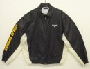画像: 90'S RALPH LAUREN "POLO SPORT" 三角タグ チンスト付き リップストップナイロン ドリズラージャケット ブラック/ホワイト (VINTAGE) 「Jacket」入荷しました。