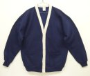 画像: 80'S JERZEES スウェット カーディガン ネイビー/アッシュグレー USA製 (VINTAGE) 「Sweat Shirt」入荷しました。