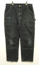 画像: CARHARTT ダブルニー ダック ペインターパンツ ブラック W36L32 USA製 (VINTAGE) 「Bottoms」入荷しました。