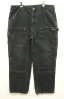 画像: CARHARTT ダブルニー ダック ペインターパンツ ブラック W38L30 メキシコ製 (VINTAGE) 「Bottoms」入荷しました。