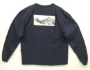 画像: 90'S PATAGONIA "BENEFICIAL T'S" バックプリント 長袖 Tシャツ ネイビー メキシコ製 (VINTAGE) 「T-Shirt」入荷しました。
