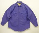 画像: 90'S PATAGONIA 旧タグ 三角フラップ 長袖 ワークシャツ ブルー マカオ製 (VINTAGE) 「L/S Shirt」入荷しました。